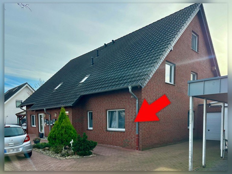 Au�enansicht Rhede Erdgeschosswohnung Wohnen im Erdgeschoss - f�r alle, die mehr als vier W�nde suchen