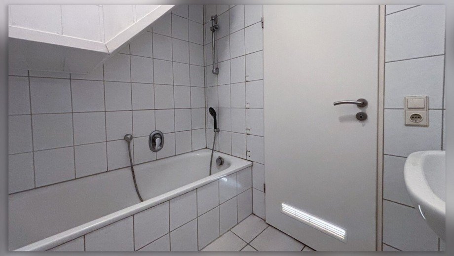 Badezimmer im Dachgeschoss Maisonettewohnung Borken