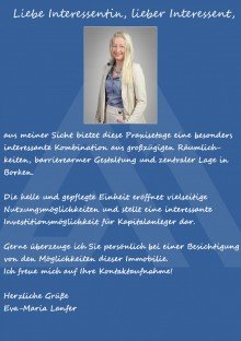 Empfehlung Gro�z�gig & Barrierefrei - vermietete Praxisetage in zentraler Lage von Borken