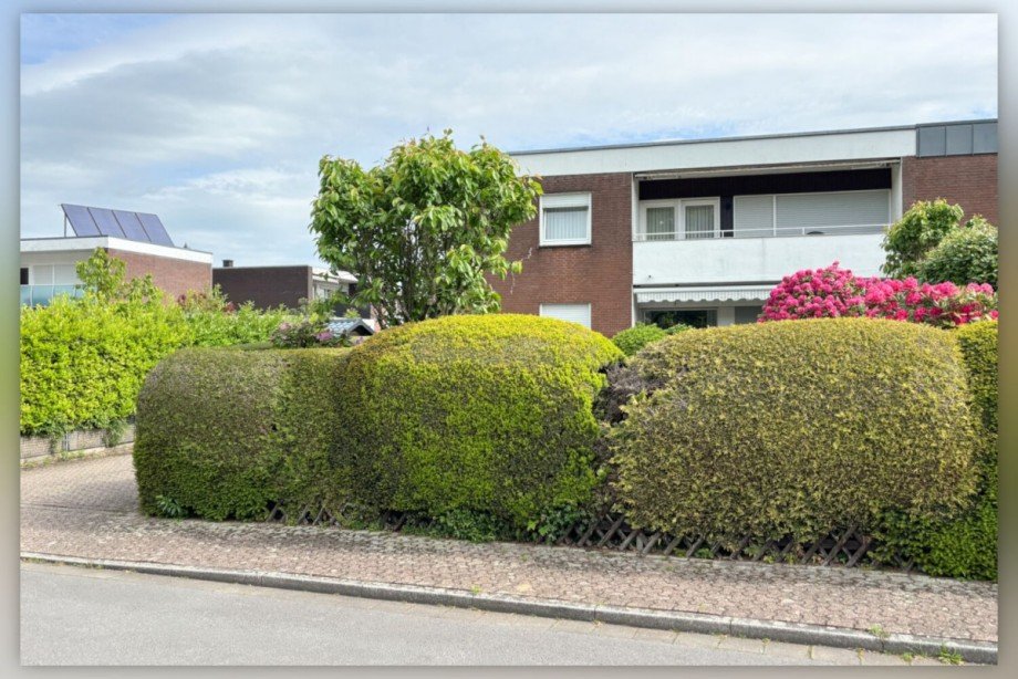 Au�enansicht Etagenwohnung Bocholt