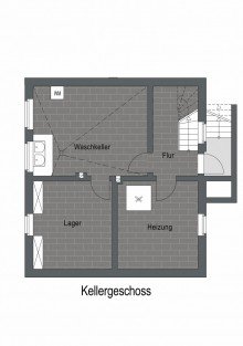 Kellergeschoss Raum f�r Ihr individuelles Wohnkonzept - Charmantes Einfamilienhaus in zentraler Lage von Bocholt