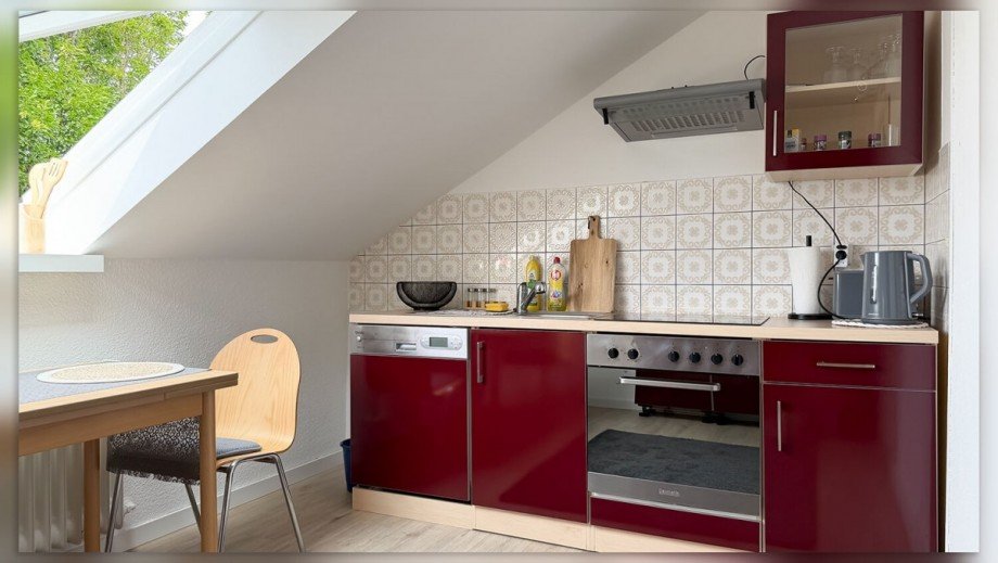 K�che Dachgeschosswohnung Bocholt