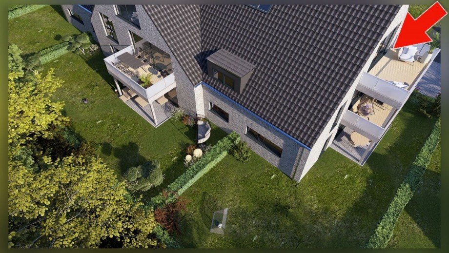 Luftbild Dachgeschosswohnung Borken