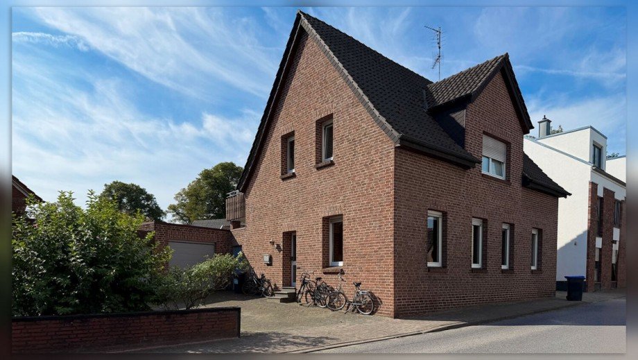 Stra�enansicht Erdgeschosswohnung Stadtlohn