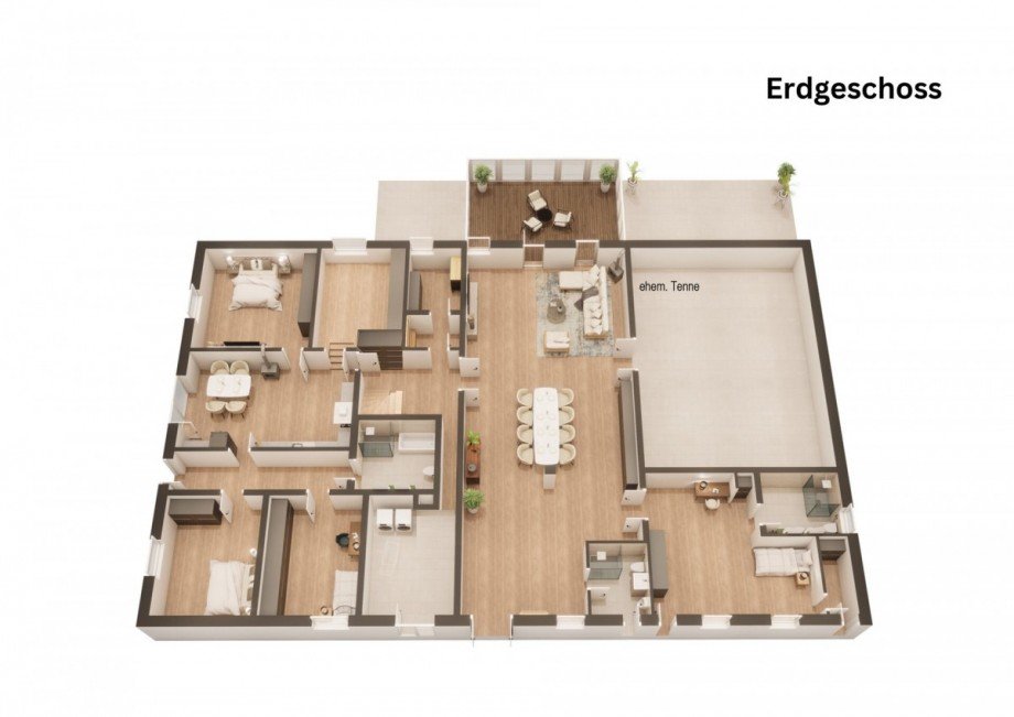 Erdgeschoss Bauernhaus Bocholt