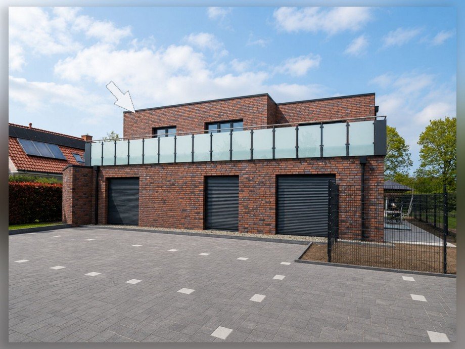 Au�enansicht - Stellpl�tze Penthousewohnung Vreden
