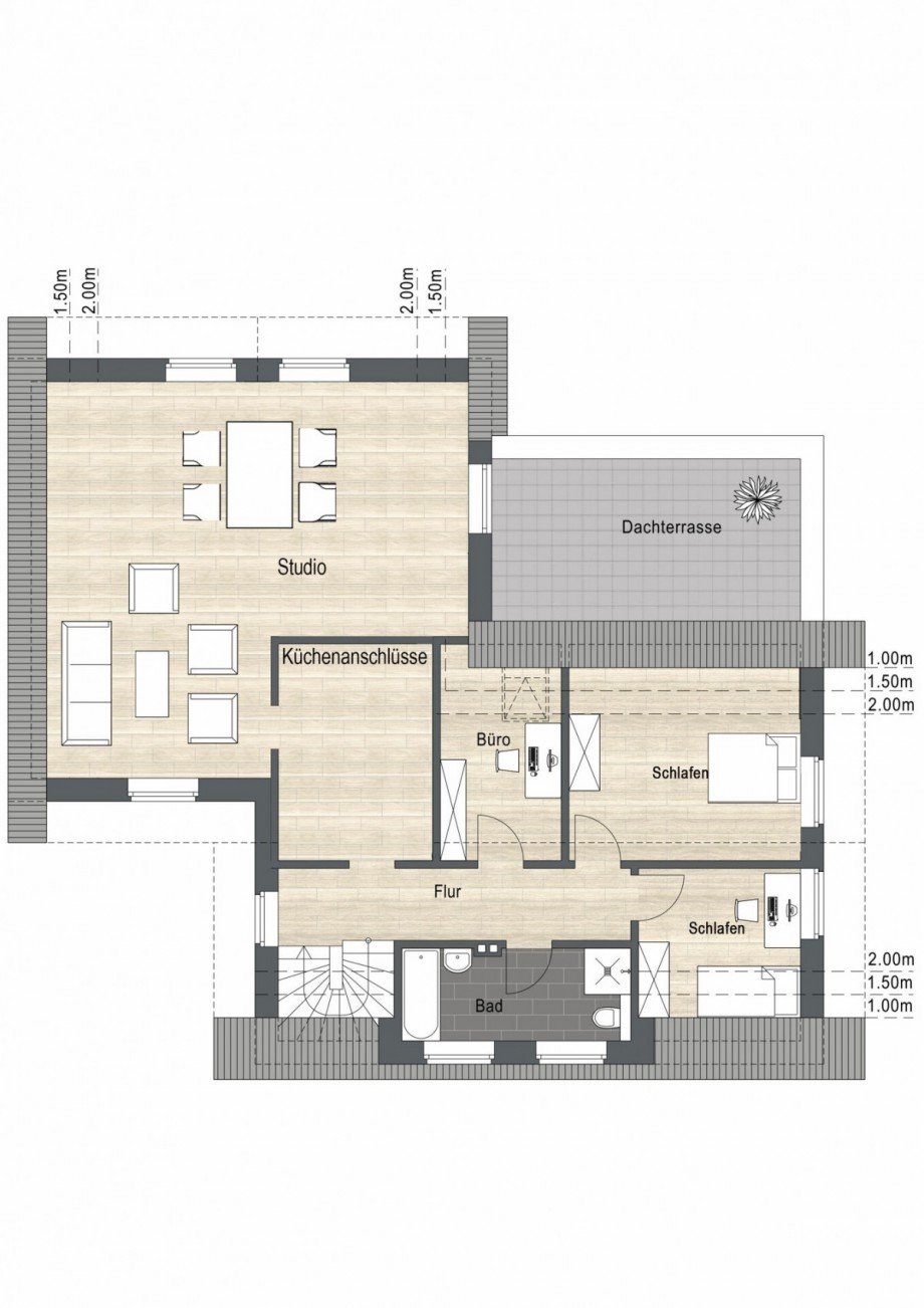 Dachgeschoss Einfamilienhaus Borken / Gemen