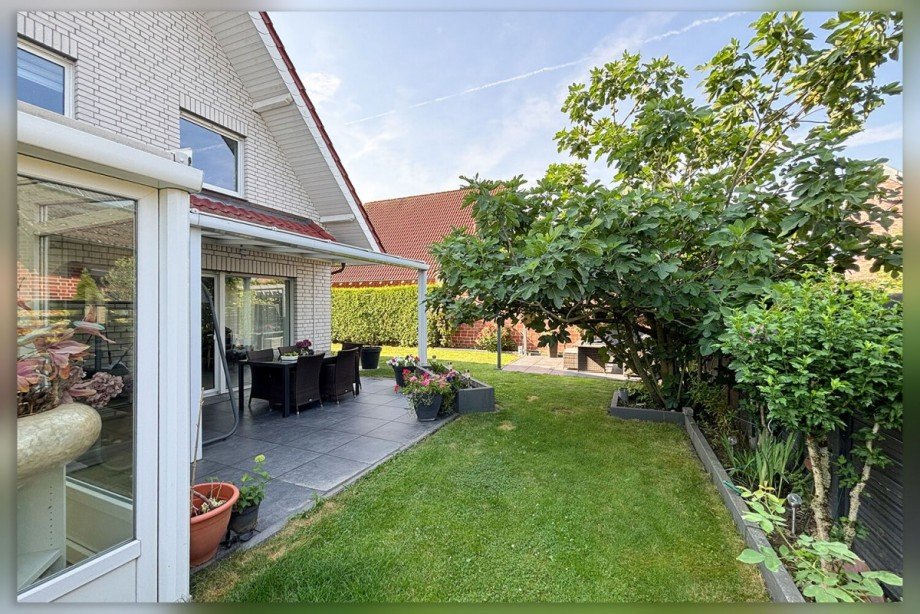 Gartenansicht Einfamilienhaus Borken