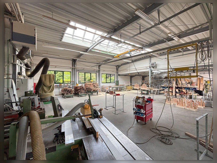 Hallenansicht Halle / Lager / Produktion Bocholt