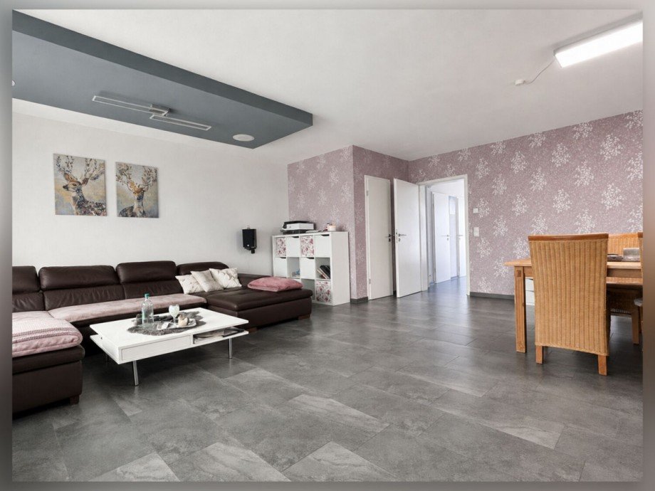 Wohnzimmer Reihenendhaus Borken / Burlo