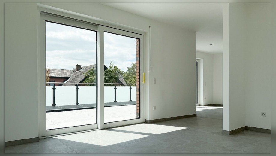K�che mit Zugang zur Dachterrasse Penthousewohnung Vreden
