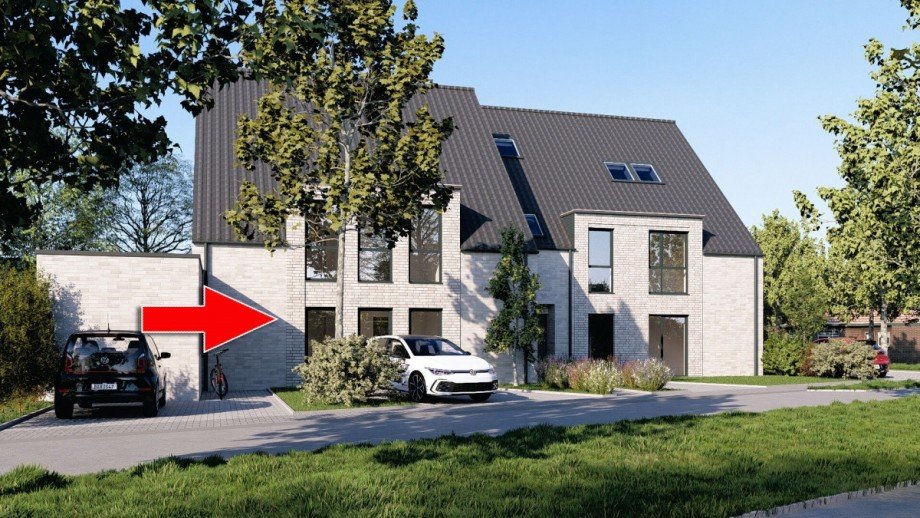 Ansicht Norden Erdgeschosswohnung Borken