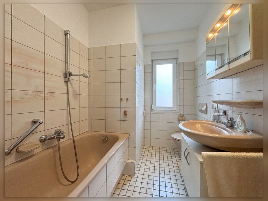 Badezimmer im Erdgeschoss Einfamilienhaus Bocholt