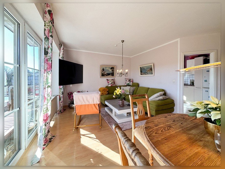 Wohn- & Esszimmer Etagenwohnung Borken