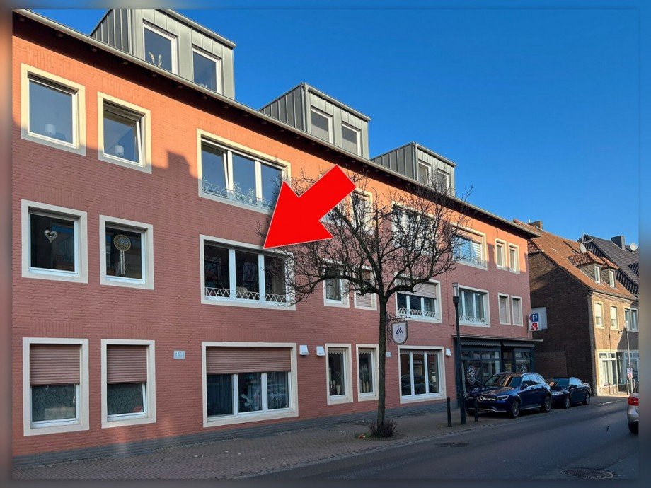 Stra�enansicht Etagenwohnung Borken