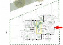 Obergeschoss Lageplan Zukunftssicher wohnen im Obergeschoss: 3 Zimmer in ruhiger Borkener Toplage