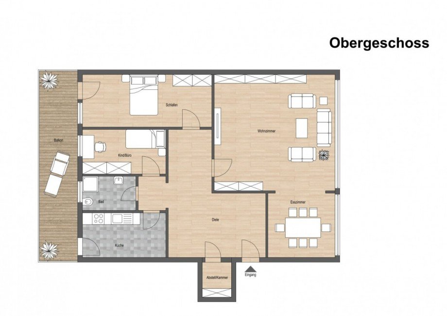 Grundriss Etagenwohnung Borken