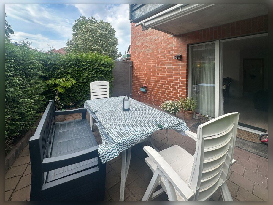 Terrasse Erdgeschosswohnung Rhede