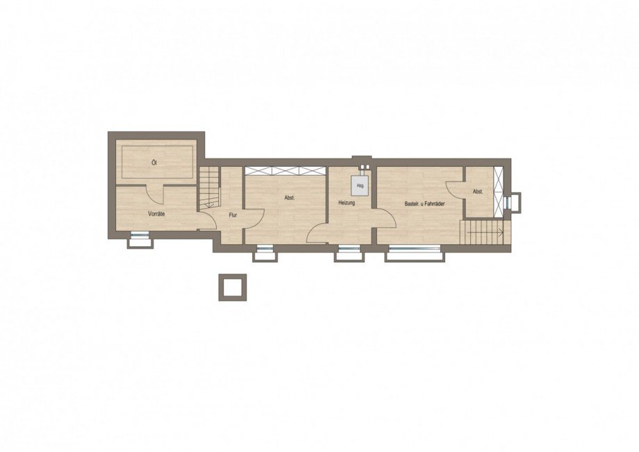 Kellergeschoss Bungalow Bocholt