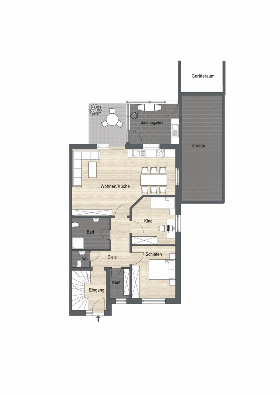 Erdgeschosswohnung Erdgeschosswohnung Rhede