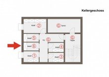 Kellergeschoss Wohnung 6 Kompakt, modern und nachhaltig: 2 Zimmer im Dachgeschoss in gefragter Lage