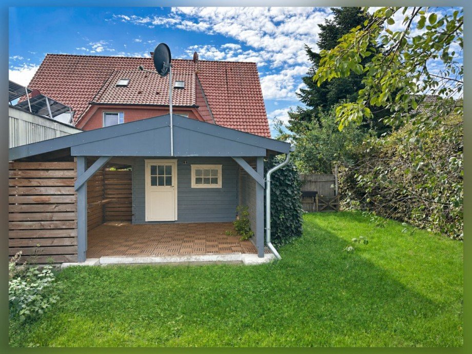 �berdachter Gartenbereich Maisonettewohnung Borken / Burlo