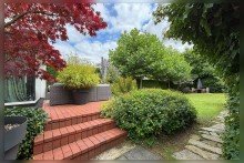 Gartenansicht - Terrasse Besonderes Wohnerlebnis - Liebevoll saniertes Einfamilienhaus in gefragter Wohnlage von Bocholt