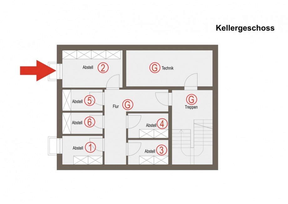 Kellergeschoss Wohnung 2 Erdgeschosswohnung Borken