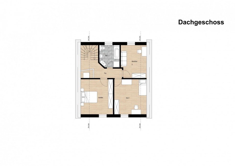 Dachgeschoss Einfamilienhaus Reken