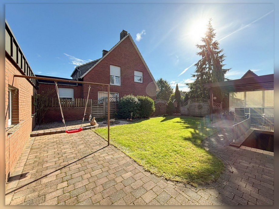 Gartenansicht Einfamilienhaus Heiden
