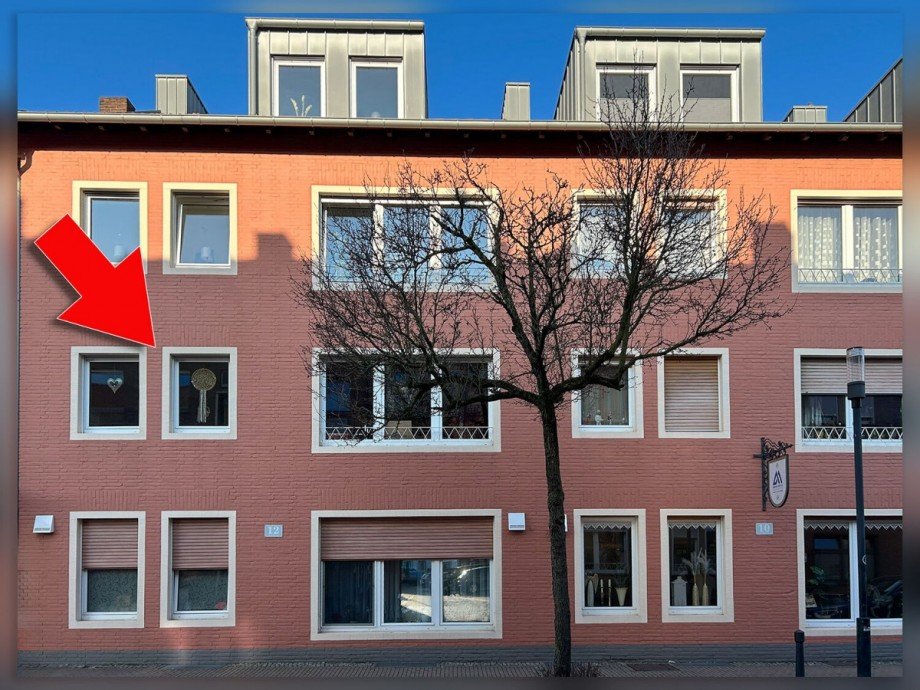 Vorderansicht Etagenwohnung Borken