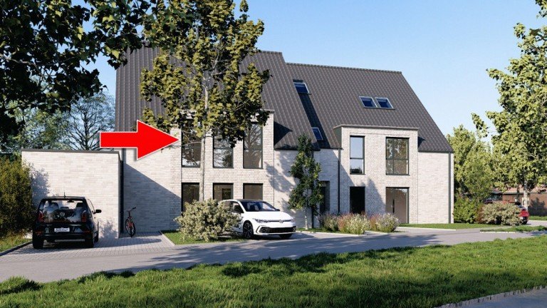 Ansicht Norden Borken Etagenwohnung Zukunftssicher wohnen im Obergeschoss: 3 Zimmer in ruhiger Borkener Toplage