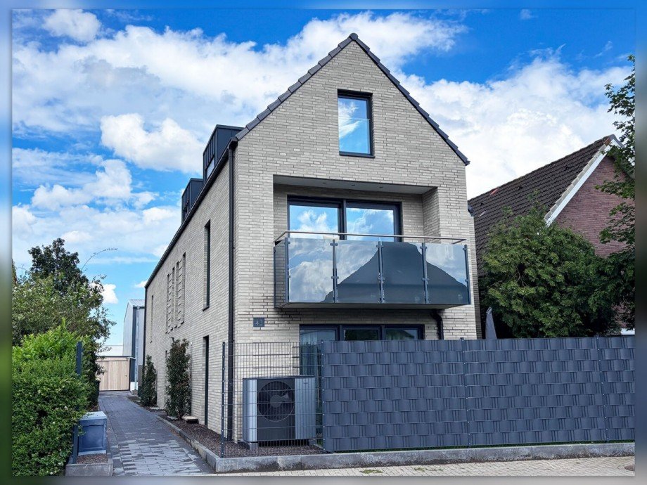 Vorderansicht Maisonettewohnung Borken