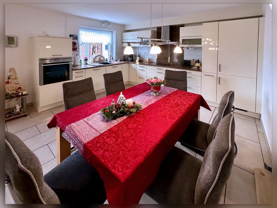 offene K�che Erdgeschosswohnung Rhede