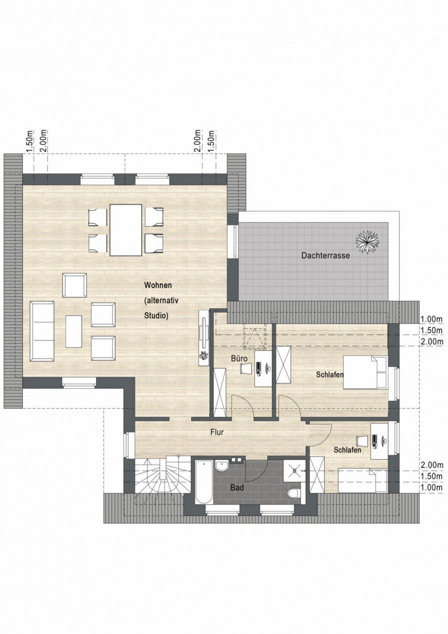 Dachgeschoss Einfamilienhaus Borken / Gemen