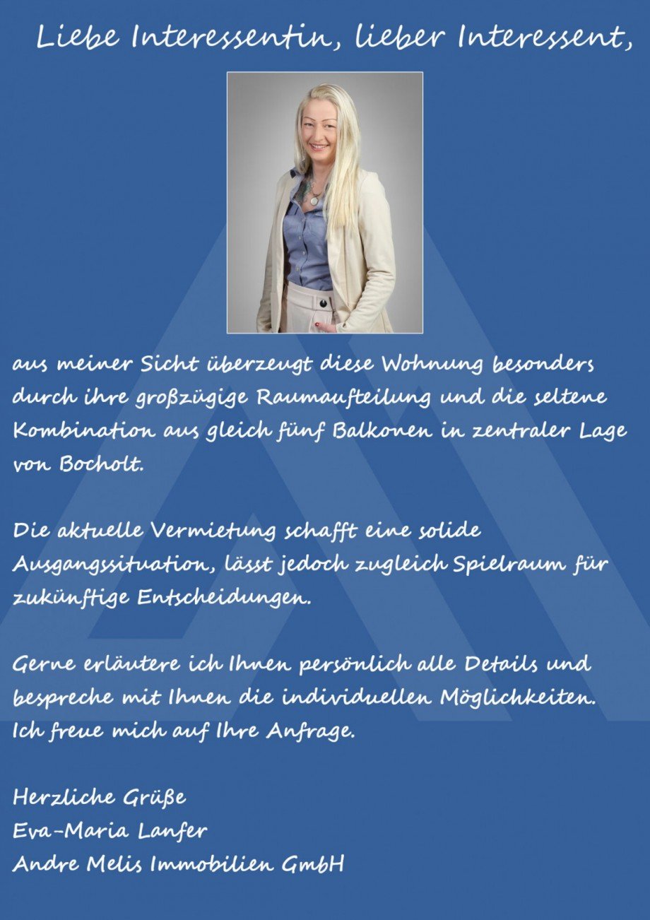 Empfehlung Etagenwohnung Bocholt