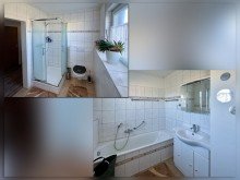 Badezimmer im Erdgeschoss Zuhause mit Raum f�r Generationen und kreatives Wohnen in Borken-Gemen