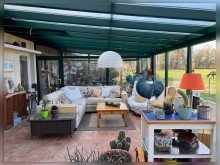 Wintergarten Ein R�ckzugsort im Gr�nen: Hofstelle in Alleinlage, perfekt f�r Pferdehaltung