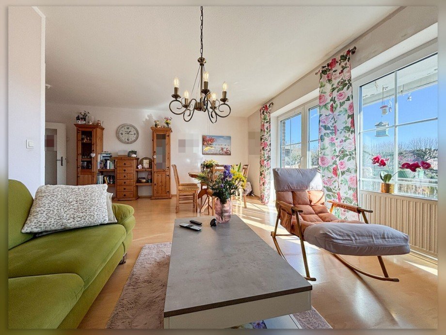 Wohn- & Esszimmer Etagenwohnung Borken