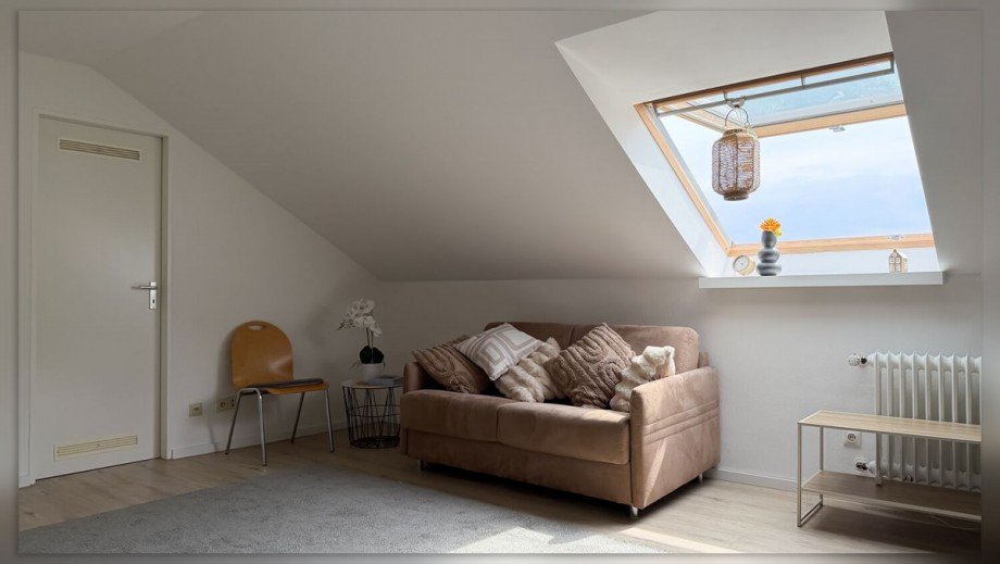 Wohn- Schlafzimmer Dachgeschosswohnung Bocholt
