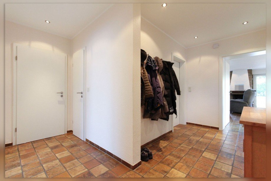 Eingangsbereich EG-Wohnung Zweifamilienhaus Heiden