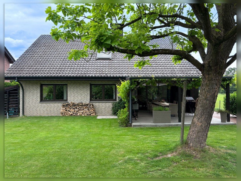 R�ckansicht Zweifamilienhaus Dorsten / Rhade