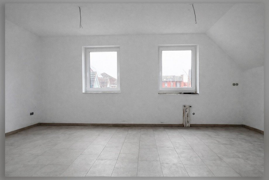 Wohnzimmer Dachgeschosswohnung Borken