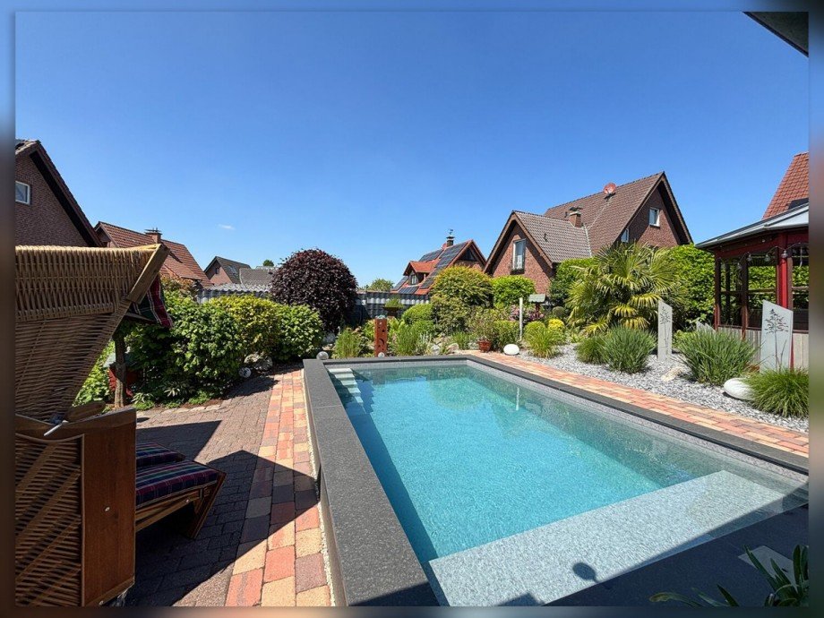 Gartenansicht Einfamilienhaus Reken / Klein Reken