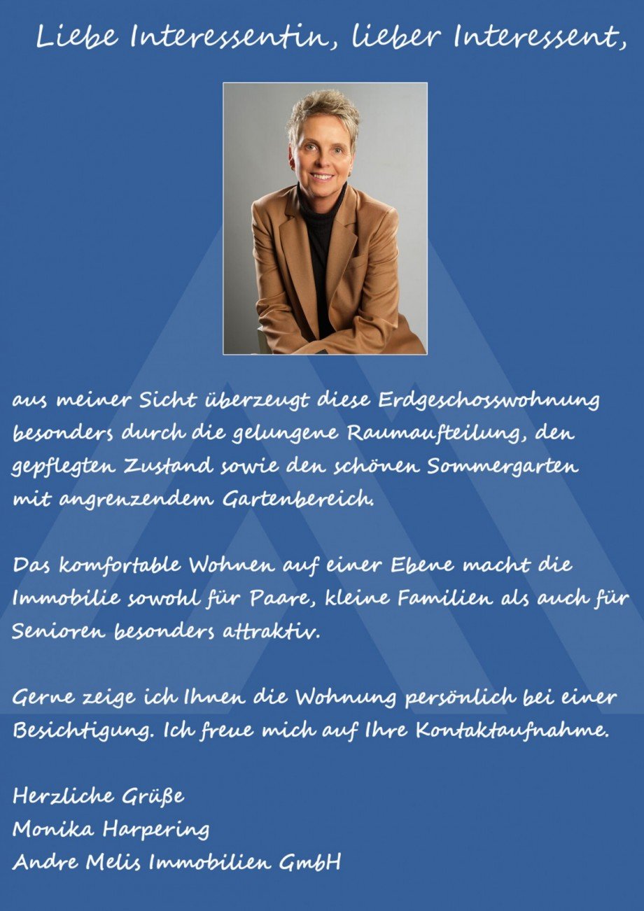 Empfehlung Erdgeschosswohnung S�dlohn / Oeding