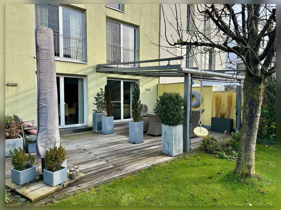 Terrasse Doppelhaush�lfte Bocholt / Biemenhorst