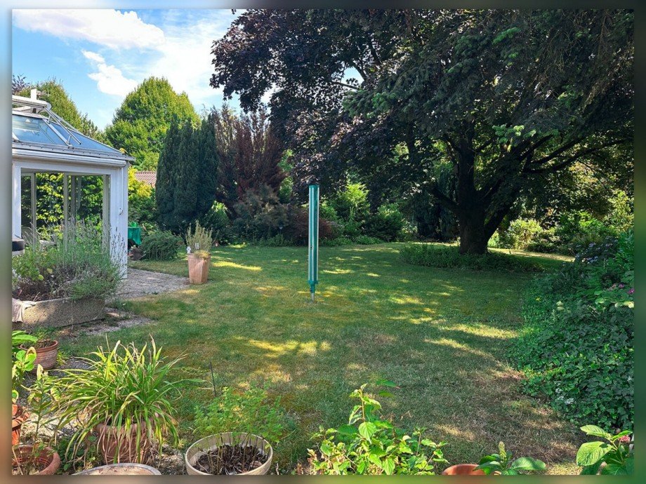 Gartenansicht Bungalow Bocholt