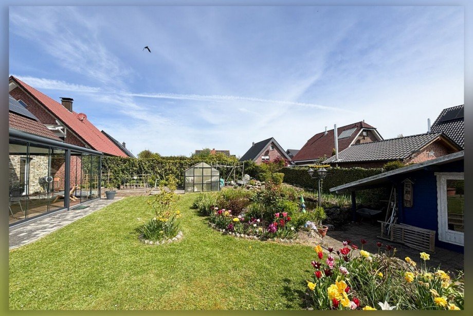 Gartenansicht Einfamilienhaus Reken