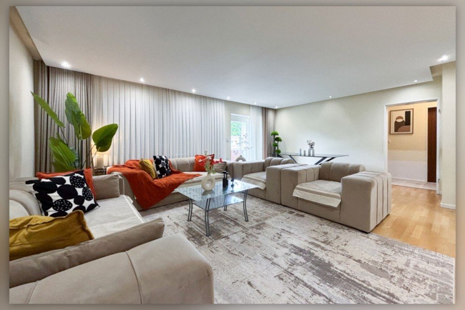 Wohnzimmer Etagenwohnung Bocholt