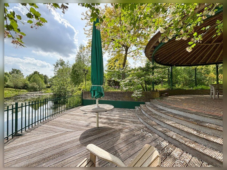 Gartenansicht - Pavillon Haus Bocholt